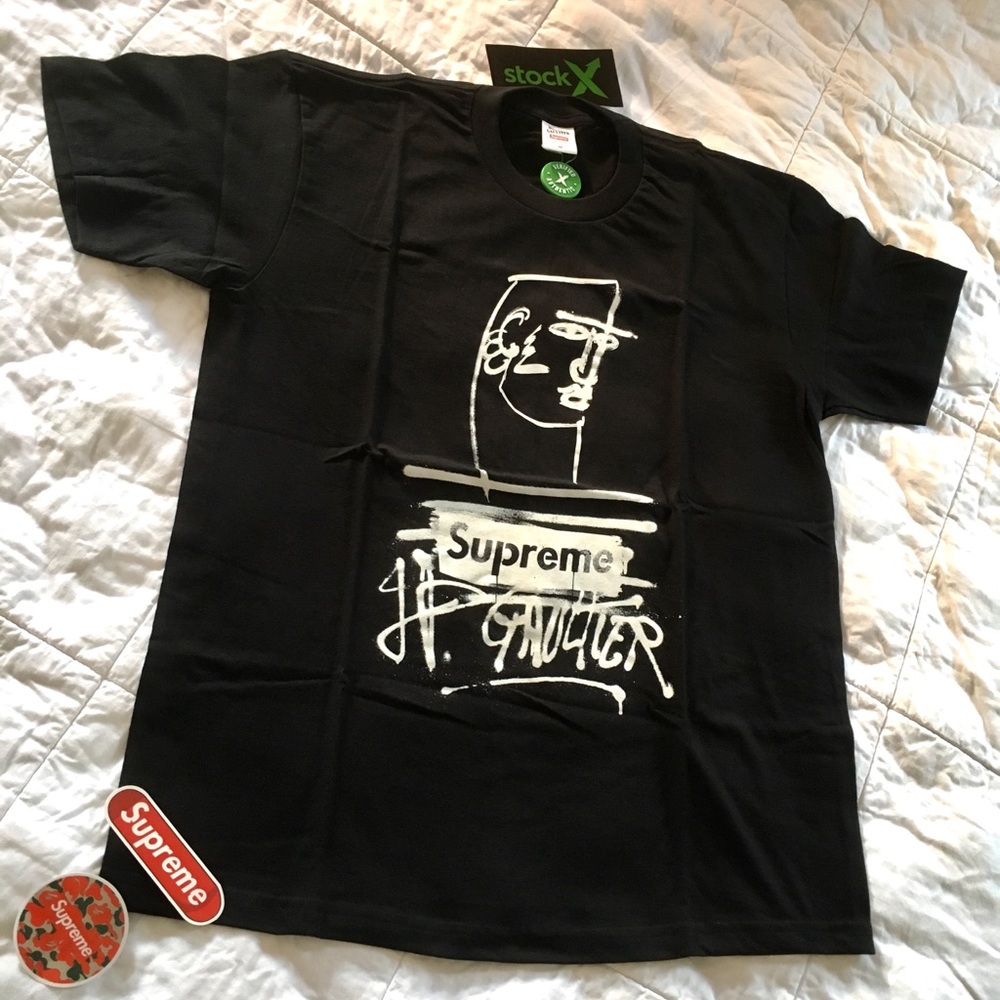 -sold-Supreme X Jean Paul Gaultier Tee